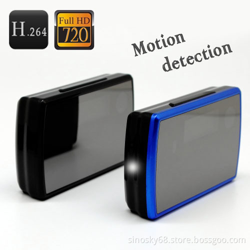 720p HD Alarm Table Clock Mini Camera in H. 264 Wireless Network CMOS for Video Surveillance